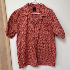 Scandia Woods mens button down shirt size large